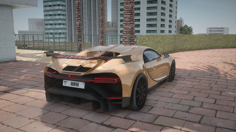 Gta San Andreas Bugatti Chiron Pur Sport Andrew Tate Mod Gtainside